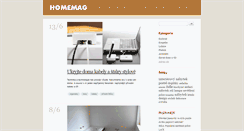 Desktop Screenshot of homemag.cz